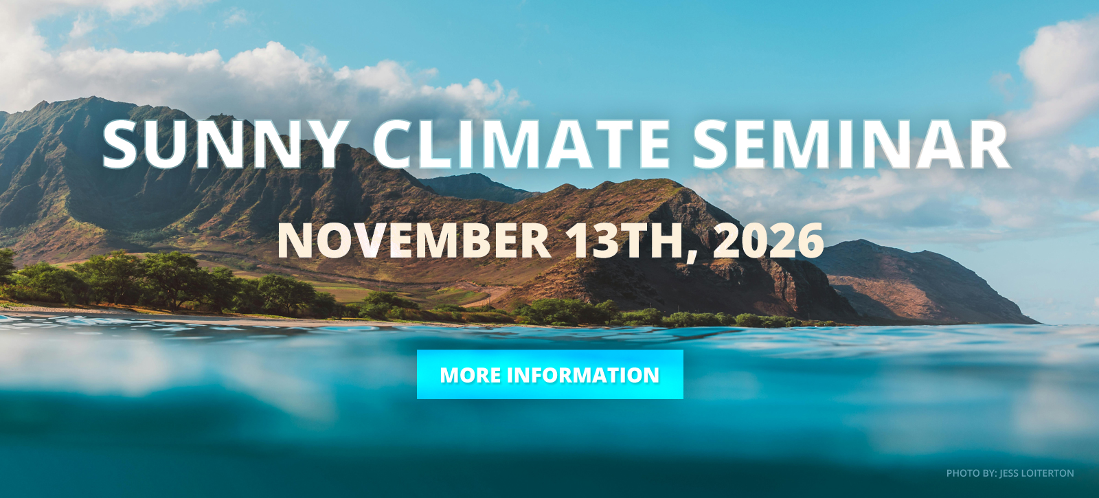 Sunny Climate Seminar 2026